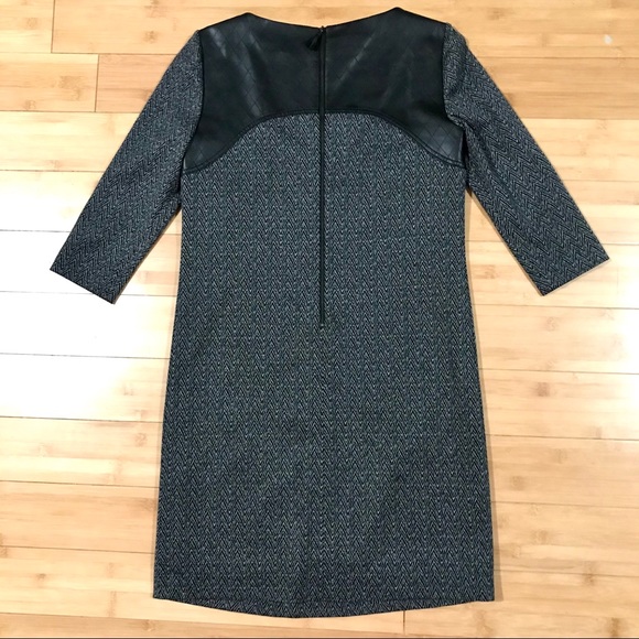 Tahari Zigzag Dress 3/4 Sleeve Size 4 - Picture 6 of 11